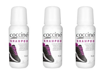 Zestaw 3x coccine shampoo do czyszczenia obuwia 75 ml - Coccine