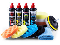 Zestaw 3X Pasta Polerska Menzerna + Wosk Sw + Pady Silver King!