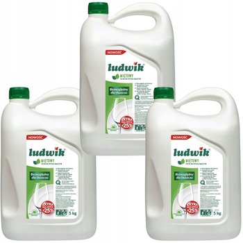 Zestaw 3x płyn do mycia naczyń Ludwik Miętowy 5kg - Ludwik