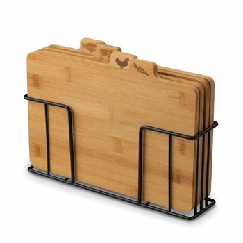 ZESTAW 4 DESEK NA STOJAKU KONIGHOFFER CEDAR 29 X 21 X 7 CM - KoningHOFFER