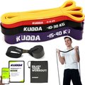 Zestaw 4 Gum Do Ćwiczeń Power Band Gumy Oporowe EAN: 5904708320468 - KUDDA