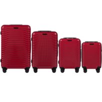 Zestaw 4 walizek Wings PC Sea Eagle RED