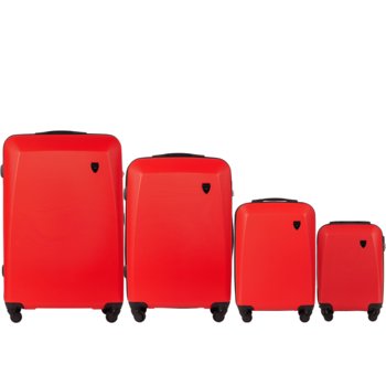 Zestaw 4 Walizek Wings Plover Red - Wings