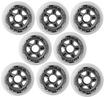 Zestaw 4X Kółka 84 Mm Kauczukowe Do Rolek Nils