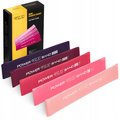 Zestaw 5 Gum Do Ćwiczeń Mini Band Różowe - 4FIZJO