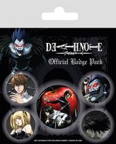Zestaw 5 przypinek Death Note Notatnik odznaki przypinki piny 2,5-3,8 cm Death Note