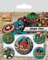 Zestaw 5 przypinek Marvel Comics Spider-Man odznaki przypinki piny 2,5-3,8 cm Marvel