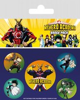 Zestaw 5 przypinek My Hero Academia odznaki przypinki piny 2,5-3,8 cm My Hero Academia
