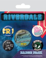 Zestaw 5 przypinek Riverdale odznaki przypinki piny 2,5-3,8 cm Riverdale