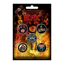 zestaw 5 szt. przypinek AC/DC Inna marka