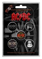 zestaw 5 szt. przypinek AC/DC Inna marka