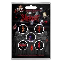 zestaw 5 szt. przypinek  SLIPKNOT - WE ARE NOT YOUR KIND Inna marka
