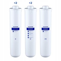 Zestaw 5 wkładów do RO-101S Morion K5 x 2, K2 x 2, K7M AQUAPHOR