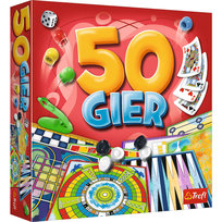 Zestaw 50 gier, gra planszowa, Trefl Trefl