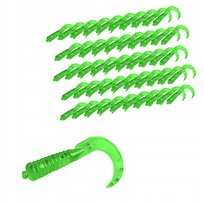 Zestaw 50 sztuk Guma Twister 3cm na okonia pstrąga Miracle Fish