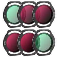 Zestaw 6 Filtrów BRDRC do Drona  DJI Neo - Szare ND8, ND16, ND32, ND64, Polaryzacyjny CPL, Ultrafioletowy MCUV