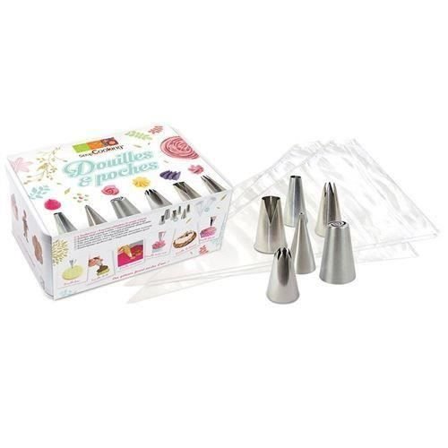 Set De 6 Pinceaux Alimentaires Scrapcooking Rose - Parfaits Pour Décorer Vos Gâteaux Et Pâtisseries Avec Précision