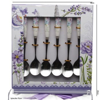 Zestaw 6 Łyżeczek Porcelanowych, Uroczy Podarunek dla Siostry - Inna marka