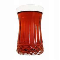 Zestaw 6 Szklanek do Herbaty po Turecku France Elegance Tulipanki 165ml