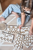 Zestaw 6 tabliczek grafomotorycznych