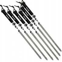 Zestaw 6X Stalowe Szpikulce Do Szaszłyków 60Cm