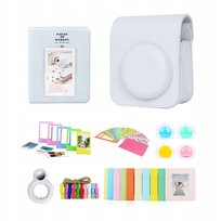 Zestaw 8W1 Akcesoria Do Fujifilm Instax Mini 12 / Biały