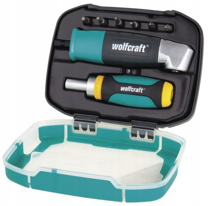 Zestaw adapter kątowy Wolfcraft PLUS