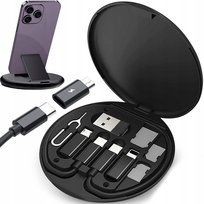 Zestaw Adapterów Przejściówek Usb Kabel Type C 4W1 Micro Lighting 60W