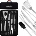 ZESTAW AKCESORIA PRZYBORY DO GRILLA W ETUI PRO 5w1 BBQAS&nbsp;-&nbsp;LOGIT