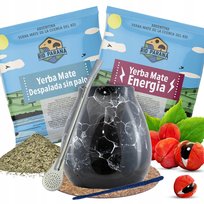 Zestaw Akcesoria Yerba Mate Green Matero Bombilla Rio Parana