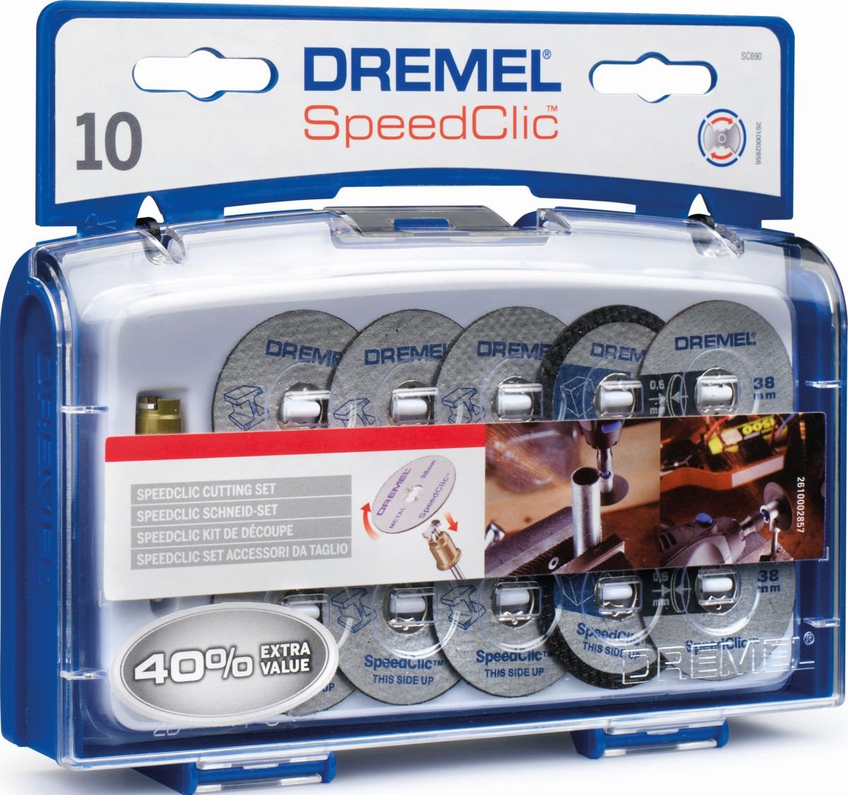 Zestaw akcesoriów do cięcia DREMEL 2615S690JA EZ SpeedClic
