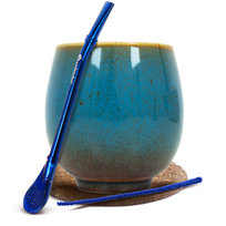 Zestaw akcesoriów do yerba mate: Matero + Bombilla Cebador
