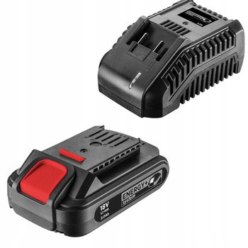 ZESTAW AKUMULATOR 2 AH + ŁADOWARKA GRAPHITE ENERGY + - GRAPHITE