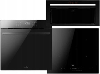 Zestaw Amica Płyta PIH6542PHTSUN HC+ Okap OMC6451B HC +Piekarnik ED97619VBA - Amica