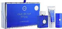 armaf club de nuit iconic woda perfumowana 105 ml   zestaw 