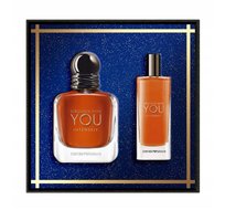 giorgio armani emporio armani - stronger with you intensely woda perfumowana 100 ml   zestaw 