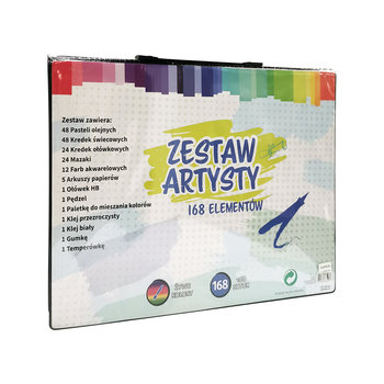 Zestaw artysty, 168 elementów - Empik