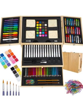 Zestaw Artystyczny Do Malowania Dla Dzieci 196Szt. - Inna marka