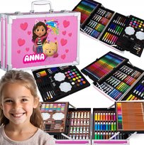 ZESTAW ARTYSTYCZNY DO MALOWANIA KOCI DOMEK GABI GABY PREZENT MIKOŁAJ ŚWIĘTA