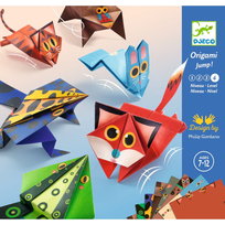 Zestaw artystyczny Origami Skaczące Zwierzątka, Djeco Djeco