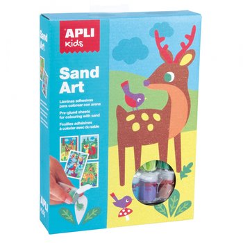 Zestaw artystyczny z piaskiem Apli Kids - APLI Kids