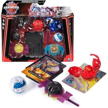 Zestaw Bakugan Battle Pack Gra strategiczna + Figurki Special Attack Dragonoid - Bakugan