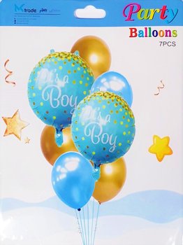 Zestaw balonów Boy, 30-46cm, 7 szt. - MK Trade