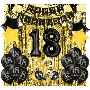Zestaw Balonów Na Osiemnastkę 18 Urodziny - Inna marka