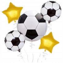 Zestaw Balonów Piłka Nożna Urodziny Urodzinowych Piłki Piłka 5 szt
