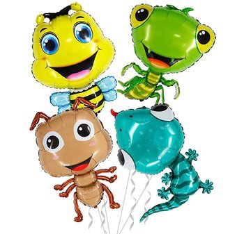 Zestaw Balonów Pszczoła Mrówka Owad Urodziny Hel 4 Szt - Hopki