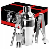 Zestaw Barmański Do Drinków Koktajli Shaker 500ml Na Prezent 5 Elementów Aberdeen