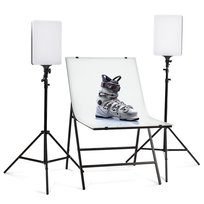 Zestaw Bezcieniowy BRIGHSPOT Stół 60x100cm + 2 Lampy LED ENSO 160