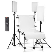 Zestaw Bezcieniowy Stół 60x130cm + 3 Lampy Panelowe LED ENSO 160 i RL100