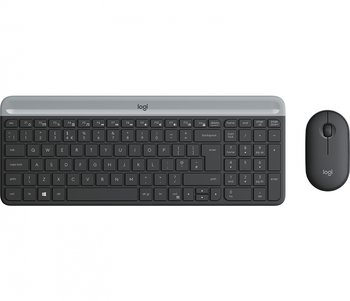 Zestaw bezprzewodowej, smukłej klawiatury i myszy MK470 - Logitech